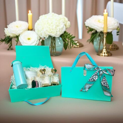 PALITIGO Gift Box 5 Pack 13 x 9 x 4.3 inch Large Gift Box with Lids - Luxury Packaging Box for Gifts, Birthdays, Mother's Day, Baby Showers, and Special Occasions in Saudi Arabia