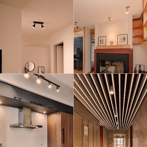 Comzler GU10 LED LED Dimmable ، 50W مكافئ الهالوجين GU10 ، 2700K بديل GU10 أبيض ناعم لإضاءة المسار ، MR16 GU10 المصباح الكهربائي LED 4W ， 120 ° زاوية شعاع ， 400LM 120V ، حزمة 6 ، ETL مدرجة in Kuwait