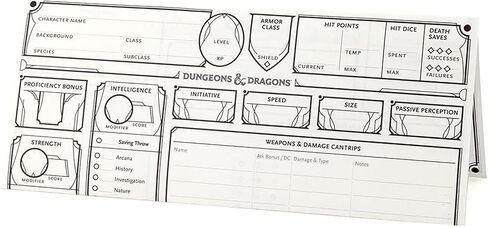 مجموعة D&D New Adventure Dice Set (النرد الأحمر مع العلبة السوداء) in Kuwait