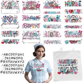 Pride Day Iron on Transfers - 20pcs LGBT DTF Transfers جاهزة للضغط ، Gay Pride Iron على ملصقات بقع الشارات ، نقل حرارة قوس قزح لصالح DIY Tshirts Clothing Month Party Supplies
