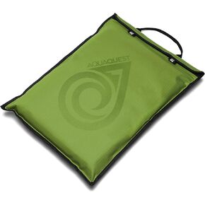 AquaQuest Storm Laptop Sleeve - 100% Waterproof, Lightweight, Durable, Padded Case - Protective Computer Pouch Cover Bag- 15 Inch - Black