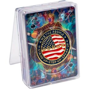 The Donor Deck: Defending The Republic Playing Card Deck - Poker, Blackjack, Euchre, Casino Games - 100% of Proceeds go to MAGA Inc