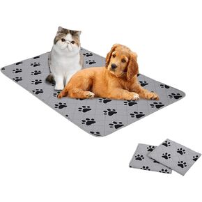 Spxtex Dog Crate Crate Pads Dog Pee Pads Pads Cogs Cog Cogs ، وسادات تبول جرو غير قابلة للانزلاق للكلاب الصغيرة ، وسجادة وسادة الحيوانات الأليفة المقاومة للماء ، وسادات تدريب الكلاب للكلاب ، و 2 قطع ، و 30 "× 40"