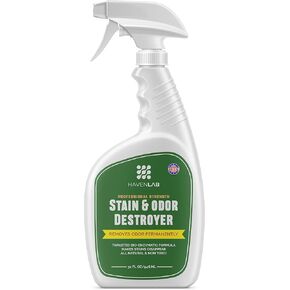وصمة عار وروائح Destroyer-Dog & Cat Enzymatic Pee Pee Carpet ، السجادة ، الأرضية ، مزيل الأثاث الخليط لبول الحيوانات الأليفة ، البراز ، القيء ، الصيغة العضوية التي تركز على الانسكابات-32 أوقية !!