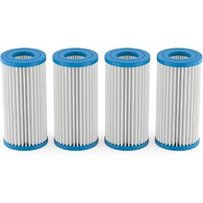 ANTOBLE 4 Pack PA0140 Micron Cartridges Replacement Parts Compatible with MarineLand Magnum Canister Filters and Polishing Internal Canister Filters, Fish Tank Aquarium Water Polisher