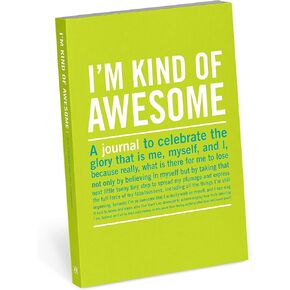 Knock Knock I'm Kind Of Awesome Inner-Truth Journal (Small, 4 x 5.75-inches)