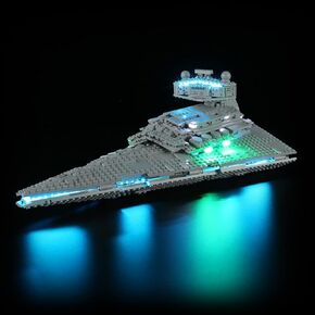 BRIKSMAX 2.0 Light Kit for Lego Imperial Star Destroyer -Innovative Led Lighting Compatible with Lego Star Wars 75394 - Not Included Lego Set