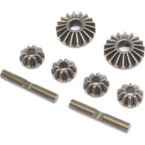 Team Losi Racing Diff Gear & Cross Pin Set Metal 22X-4 TLR232129 Elec Car/Truck Replacement Parts