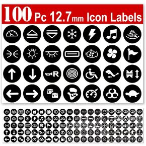 littversions 100 pcs 12.7mm routing stating butting butting butting out ourdive labels absel action for blue sea toggle rocker switch 4230 sticker circuit carn leatch rv back