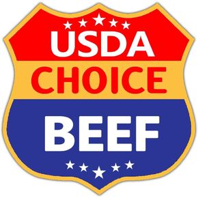 USDA Choice Beef Food Labels ، 1.8x1.5 inch choice choice choice stands for beef pell ، 500 pcs لكل لفة