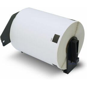 Betckey-استبدال ملصقات متعددة الأغراض متوافقة مع Brother DK-1240 (4 في × 2 بوصة) ، استخدم مع طابعات Losta QL Label [1 لفة/600 علامات]
