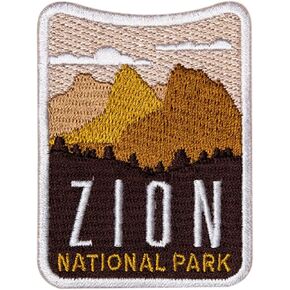 Pagabond Heart Zion National Park Patch - Zion Souvenir - الحديد على شارة السفر