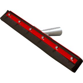 Carlisle FoodService Products Double Neoprene Floor Squeegee with Steel Frame, 1" Height, 30" Width, 12" Length, Foam Rubber, 30