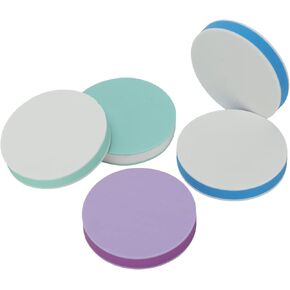 Rubber Carving Blocks, 5Pcs Round Rubber Stamps Making Set Double Sided Removable Printing Carving Block Carving Blocks Rubber