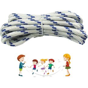 3/8''(8mm) Double Dutch Jump Rope,13.5ft Nylon Skipping Rope, Perfect for Gym, School, Group Jumping.