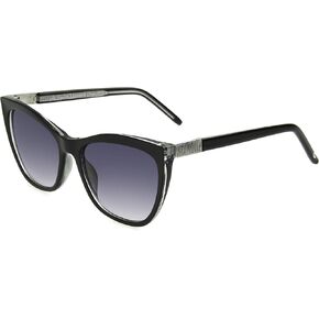 Sofia Vergara x Foster Grant Women's Sofia Sunglasses Cat Eye, Crystal Blush, 55 mm