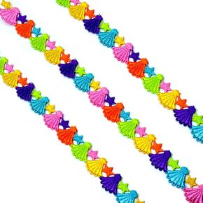 Colorful Daisy Flower Lace Trim Knitting Wedding Embroidered DIY Handmade Patchwork Ribbon Sewing Supplies Crafts