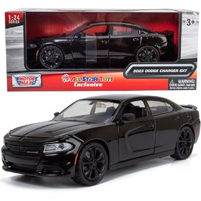 All Star Toys 2023 Dodge Charger SXT 1/24 Diecast Model Motormax Exclusive 79387 (Destroyer Gray)