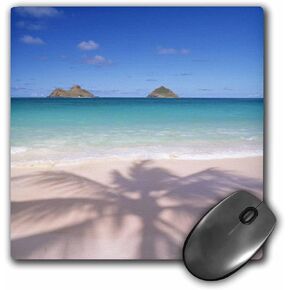 3Drose LLC 8 × 8 × 0.25 بوصة من لوحة الماوس ، Lanikai Beach Kailua Oahu Hawaii (MP_89735_1)