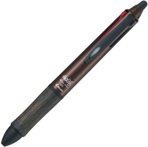 Pilot LKFB-3SEF-BN Frixion Ball 4 Color Ballpoint Pen, 0.5mm, Brown in Saudi Arabia