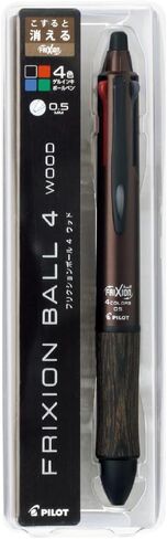 Pilot LKFB-3SEF-BN Frixion Ball 4 Color Ballpoint Pen, 0.5mm, Brown in Saudi Arabia