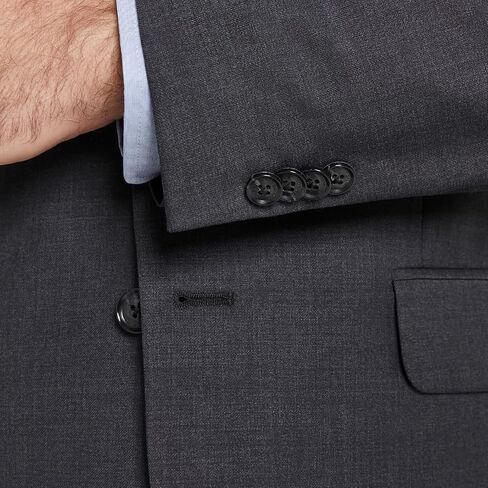 بدلة Tommy Hilfiger الرجالية TH Flex Modern Fit منفصلة، ​​أزرق داكن، 38 قصير in Kuwait