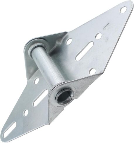 Hinge #2 Replacement Part for Light Commercial Garage Door Silver Galvanised Iron Garage Door Hinge Bracket Shaft Piece Hinge for Replacing Worn or Damaged Garage Door Hinge in Saudi Arabia