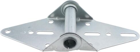 Hinge #2 Replacement Part for Light Commercial Garage Door Silver Galvanised Iron Garage Door Hinge Bracket Shaft Piece Hinge for Replacing Worn or Damaged Garage Door Hinge in Saudi Arabia