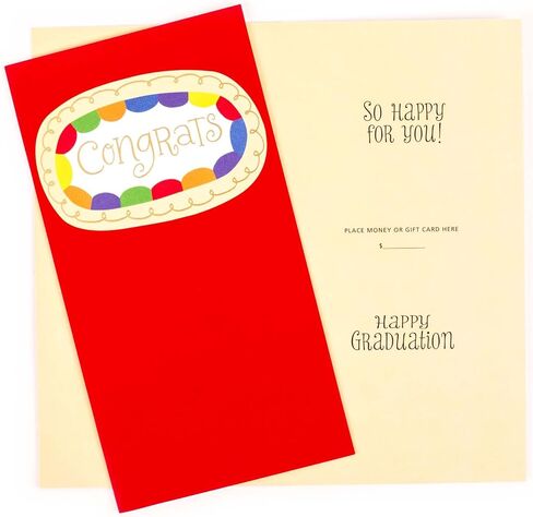Hallmark Graduation Cards Assortment, Hats Off (6 Cards with Envelopes, 2 Designs) in Saudi Arabia