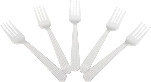 Karat U2060B PP Premium Extra Heavy Weight Forks - Black No Wrap(Case of 1000) in Kuwait