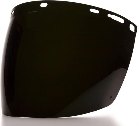 Pyramex Safety Full Face Shield Eye and Head Protection (Headgear NOT Included), Clear Polyethylene, ANSI Z87 in Saudi Arabia