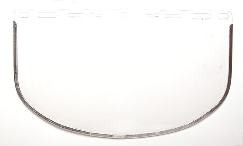 Pyramex Safety Full Face Shield Eye and Head Protection (Headgear NOT Included), Clear Polyethylene, ANSI Z87 in Saudi Arabia