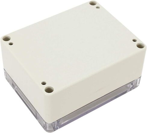 YXQ 263x182x60mm Junction Box Clear Cover IP65 Waterproof ABS Project Case Enclosure Cable (10.4 x 7.2 x 2.4 inches) in Saudi Arabia