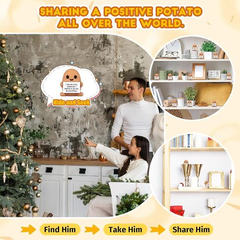 25 PCS MINI Rubber Potato Toys Hights Mini Potatoal Potatoes Decorations and Chigrganing Hidavational Homport in Kuwait