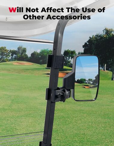 Kemimoto Golf Cart Windshield متوافق مع غاز/كهربائي سيارات Club Car (04-Up) ، الزجاج الأمامي القابل للطي مع أكريليك مقاوم لـ UV و Impact (Tinted) in Saudi Arabia