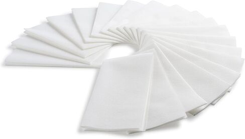 Disposable Linen-Feel Guest Towels [Pack of 300] - Disposable 8" x 17" Cloth-Like Hand Towels, Made In USA - Soft And Absorbent Paper Napkin For Kitchen, Bathroom, Party, Wedding, Or Event in Kuwait