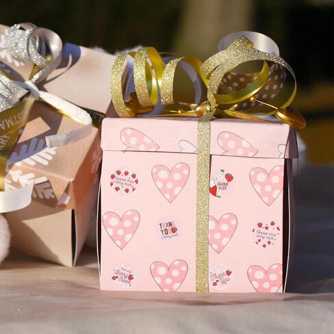 500pcs Strawberry Thanks You Therms 6 Designs Sweet Berry الكثير من الملصقات in Kuwait