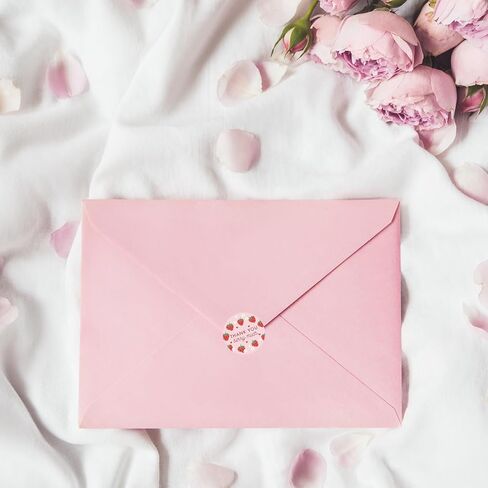 500pcs Strawberry Thanks You Therms 6 Designs Sweet Berry الكثير من الملصقات in Kuwait