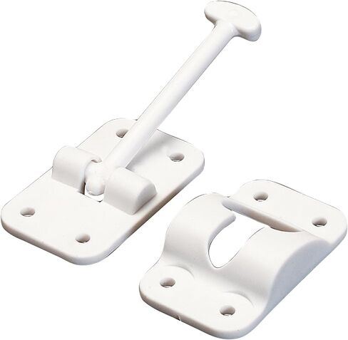 AP Products 013-084 Plastic Door Holder - 3-1/2", Colonial White in Saudi Arabia