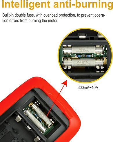 15B Pro RMS Multimeter Digital ، للتطبيقات الكهربائية ، يقيس الجهد AC/DC والقياسات الحالية حتى 1000V و 10A ، استخدام Fluke (كماشة AC الاختيارية) in Kuwait