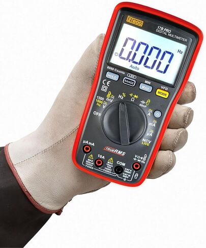 15B Pro RMS Multimeter Digital ، للتطبيقات الكهربائية ، يقيس الجهد AC/DC والقياسات الحالية حتى 1000V و 10A ، استخدام Fluke (كماشة AC الاختيارية) in Kuwait