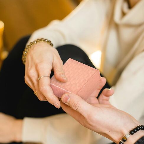 Craftdady 12Pcs Pink Jewelry Ring Boxes 1.97 x 1.97 x 1.18 Inch Small Square Boxes Earring Boxes Diamond Pattern Jewelry Cardboard Boxes with Lids Present Packing Boxes for Festival Jewelry Display in Saudi Arabia