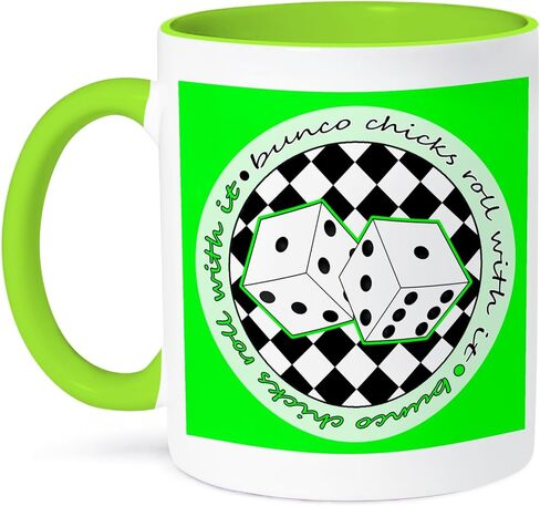 3Dross Bunco Chicks لفة مع القدح الأخضر ، 11 أونصة in Kuwait