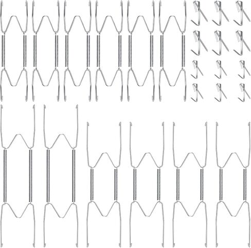 12 PCS صفيحة الشماعات للجدار 6 ، 8 ، 10 بوصات أسود غير مرئي غير مرئي غير قابلة للضرب غير القابل للصدأ شماعات الصفيحة غير القابل للصدأ مع 12 جهاز كمبيوتر سنانير مع الأظافر للزخرفة الداخلية in Kuwait