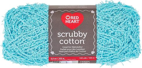 RED HEART Scrubby Cotton Yarn, Caribbean in Saudi Arabia
