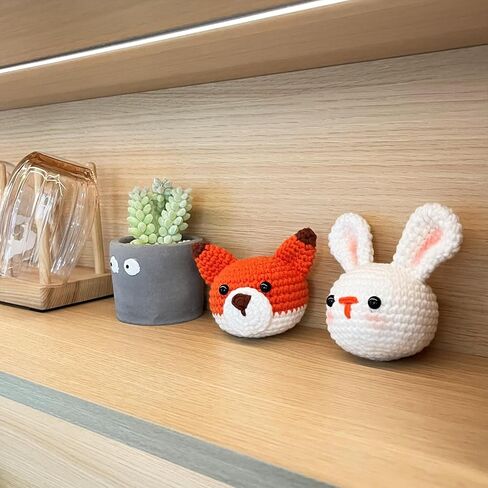 Kitcroet Crochet Kits for Beginners, Starter Crochet Kit All-in-One Complete Rabbit Crochet Kit Learn to Crochet Sets with Step by Step Video Tutorials for Adults - Bunny with Carrot[New] in Saudi Arabia
