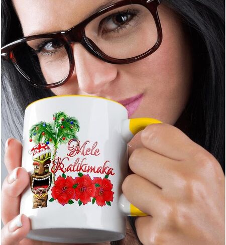 3dRose Mug, 11oz, Red/White in Saudi Arabia