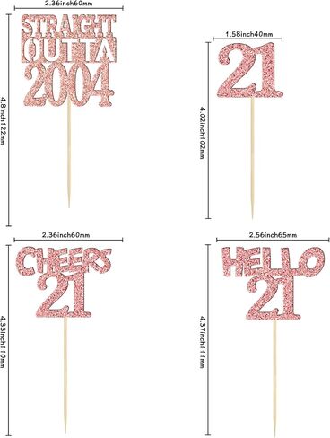 Gyufise 24 Pack Black 40th Birthday Cupcake Toppers Glitter Forty Hello 40 Straight Outta 1984 Cupcake Picks for Cheers to 40 Birthday Anniversary Party Cake Decorations Supplies in Saudi Arabia