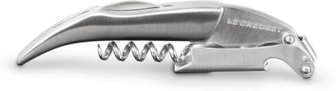 Le Creuset Black Walnut One-Step Waiter's Friend Corkscrew Wine Opener in Kuwait