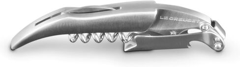 Le Creuset Black Walnut One-Step Waiter's Friend Corkscrew Wine Opener in Kuwait